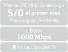 Dúo TV + Internet fibra Óptica