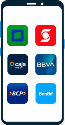 Ingresa al app de tu banco