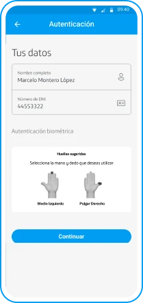 configuración