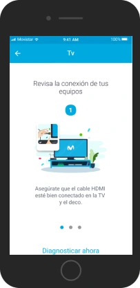 mi app movistar diagnosticar servicio