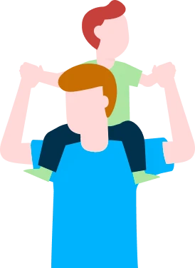 padre e hijo